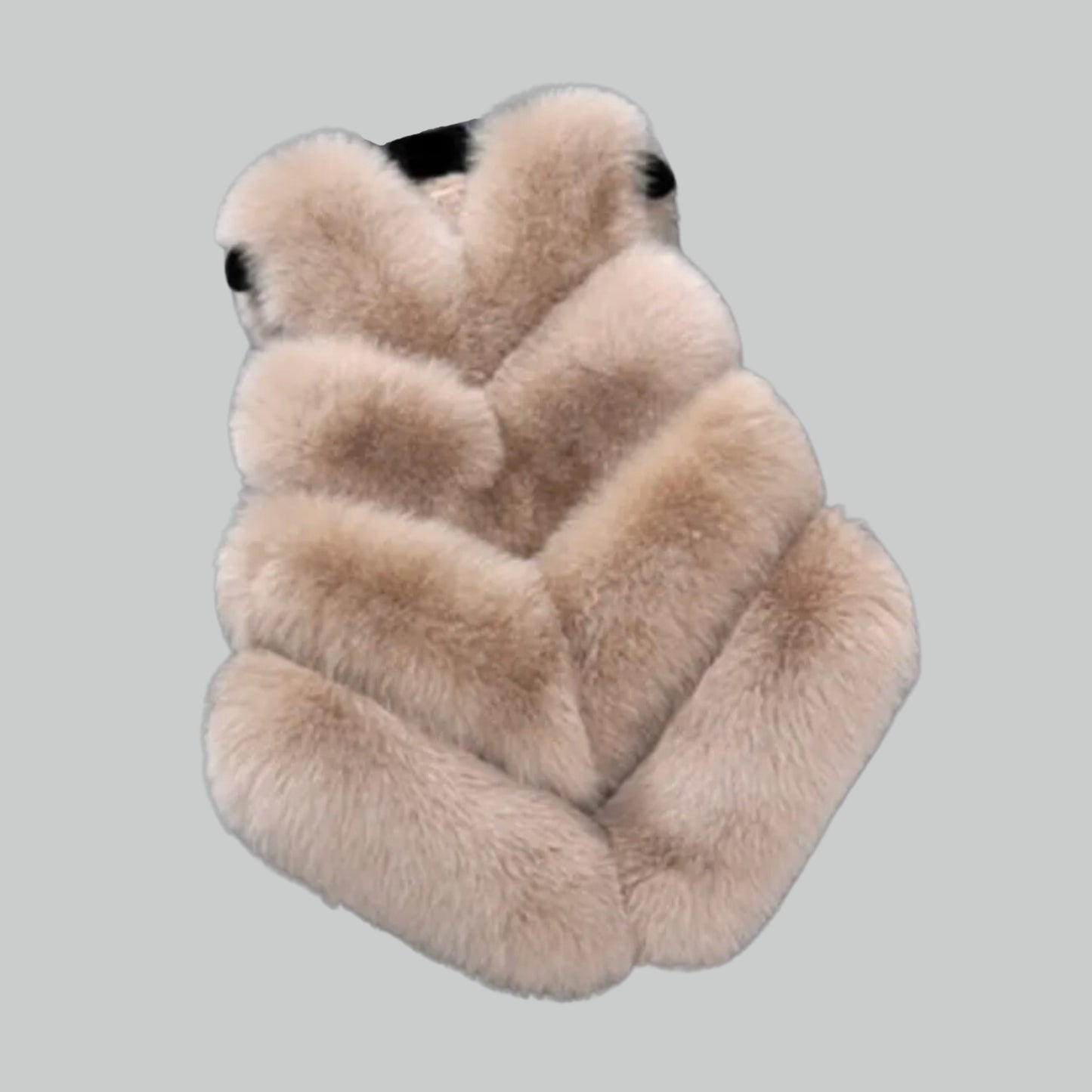 Short Fur Gilet Vest