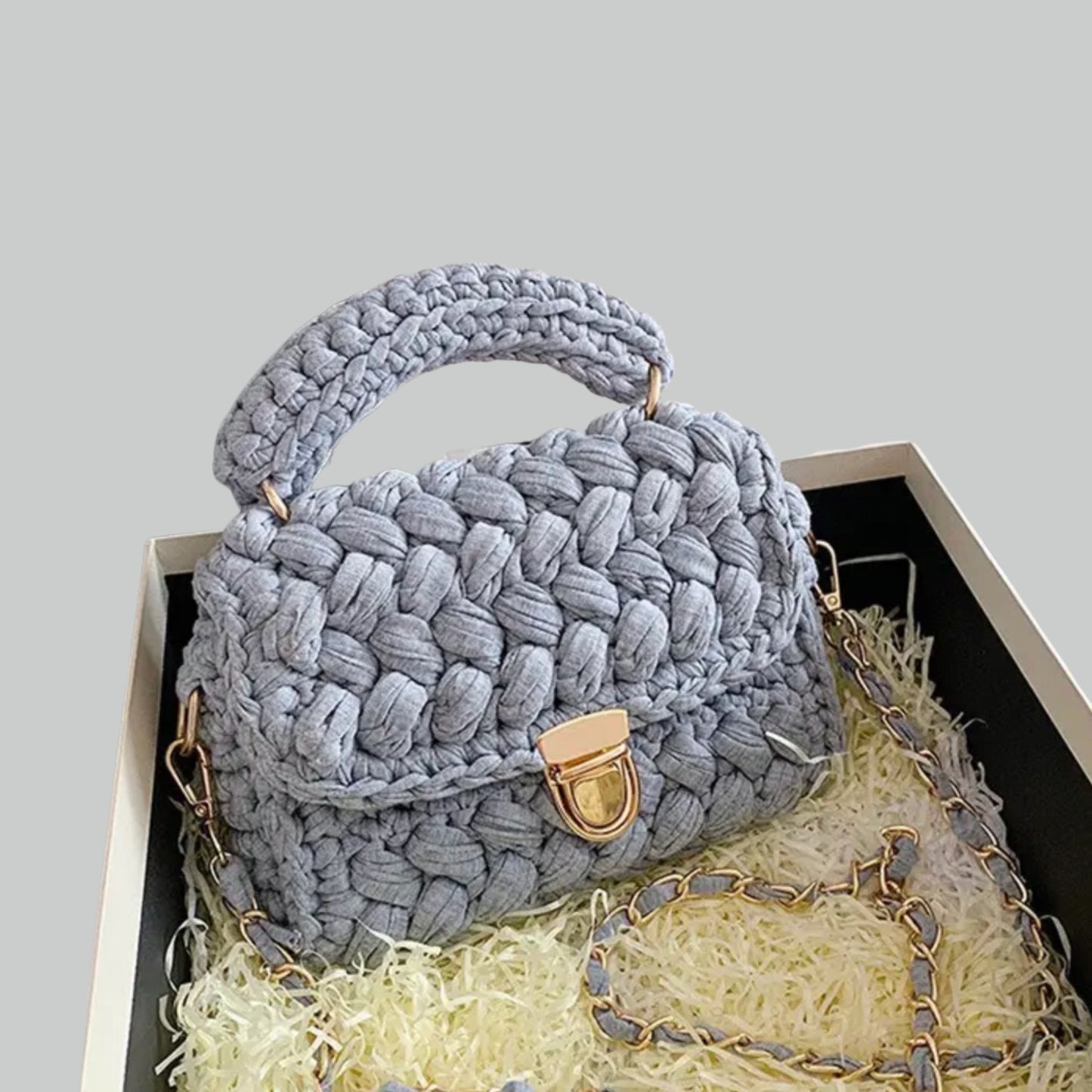 Woven Cloth Mini Tote Bag