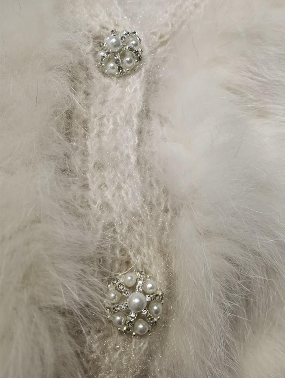 Luxe Fox Fur Cardigan