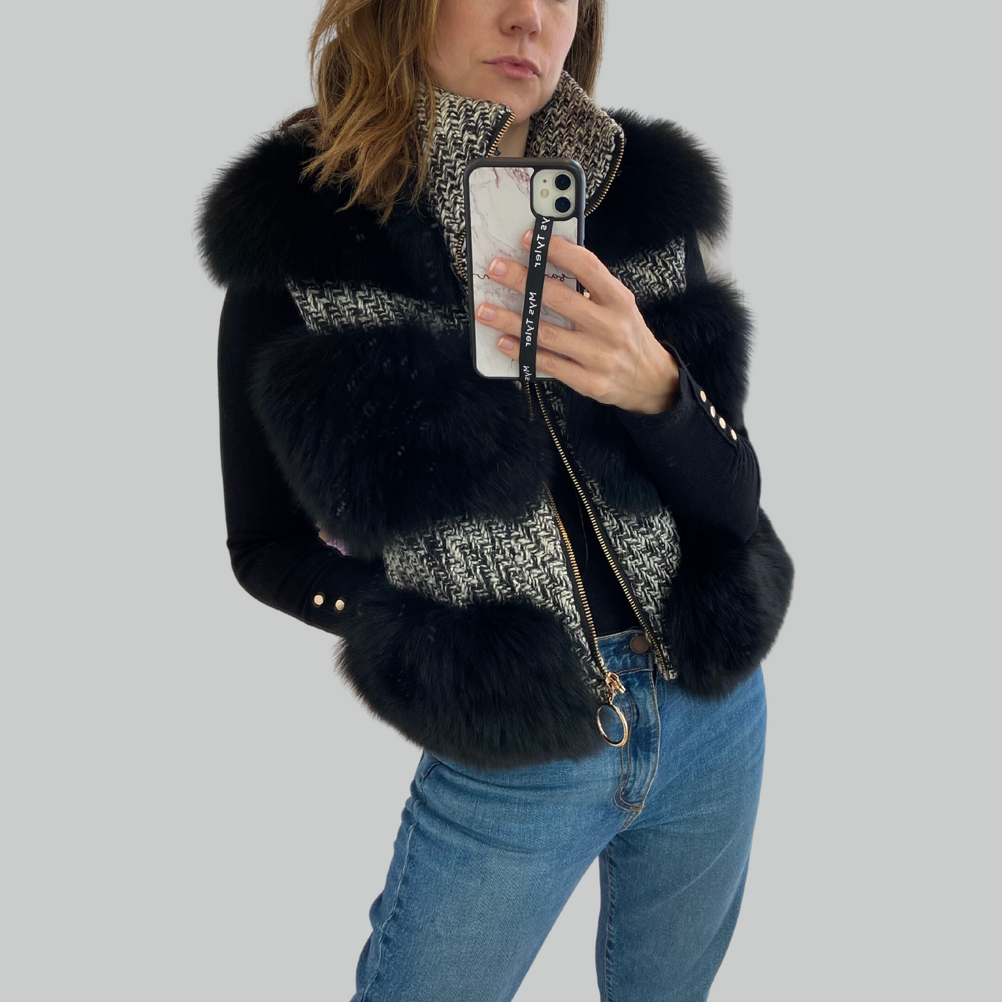 Fur Sports Jacket