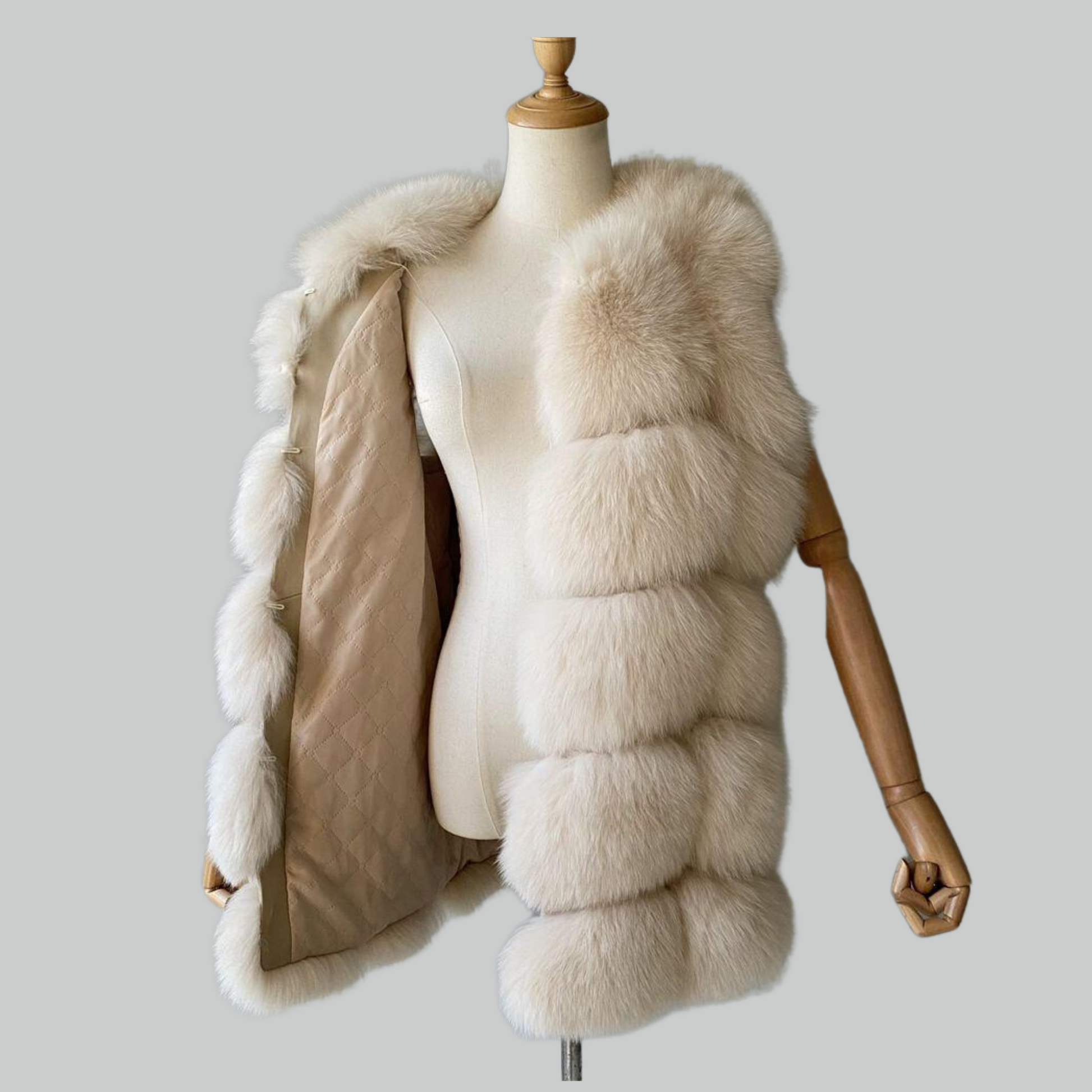 Long Fur Gilet Vest